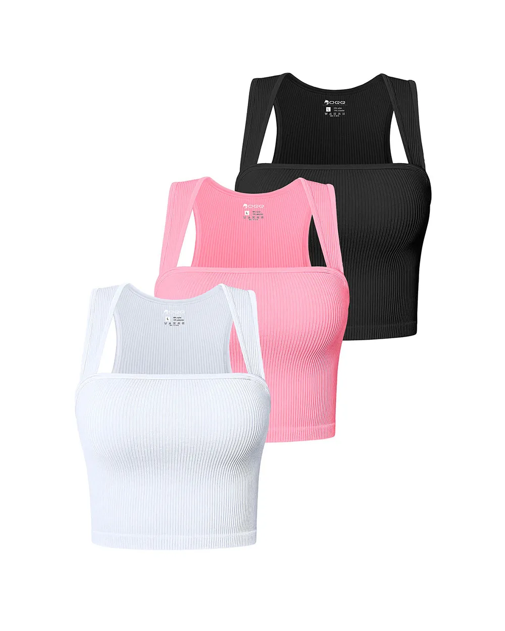 Sleeveless Square Neck tops