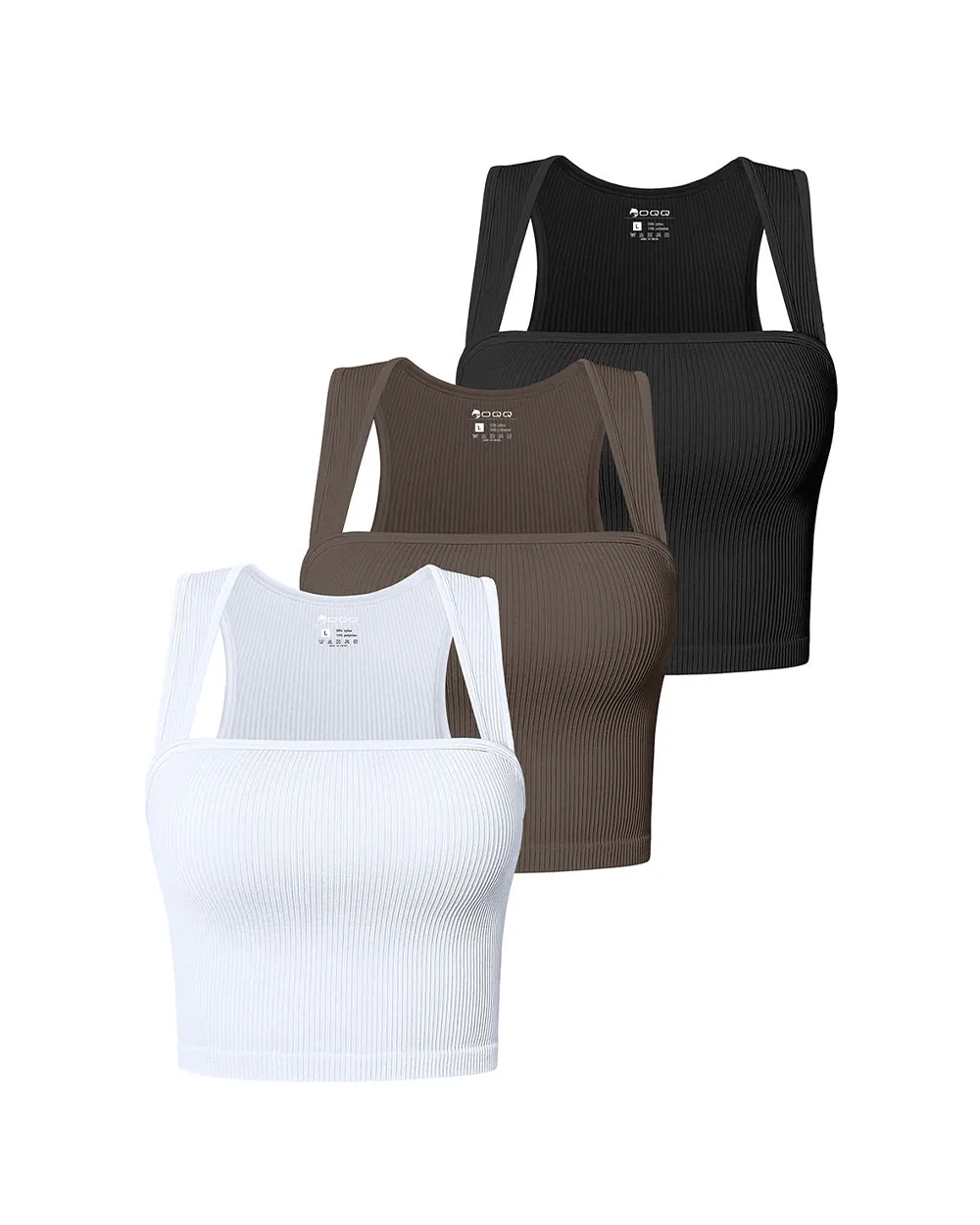 Sleeveless Square Neck tops