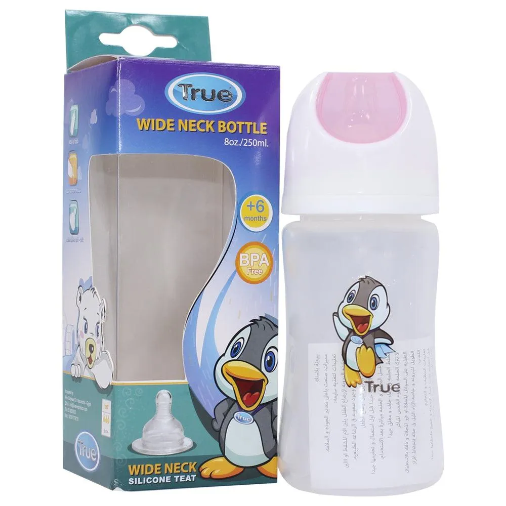 True Wide-Neck Feeding Bottle - 250 ml