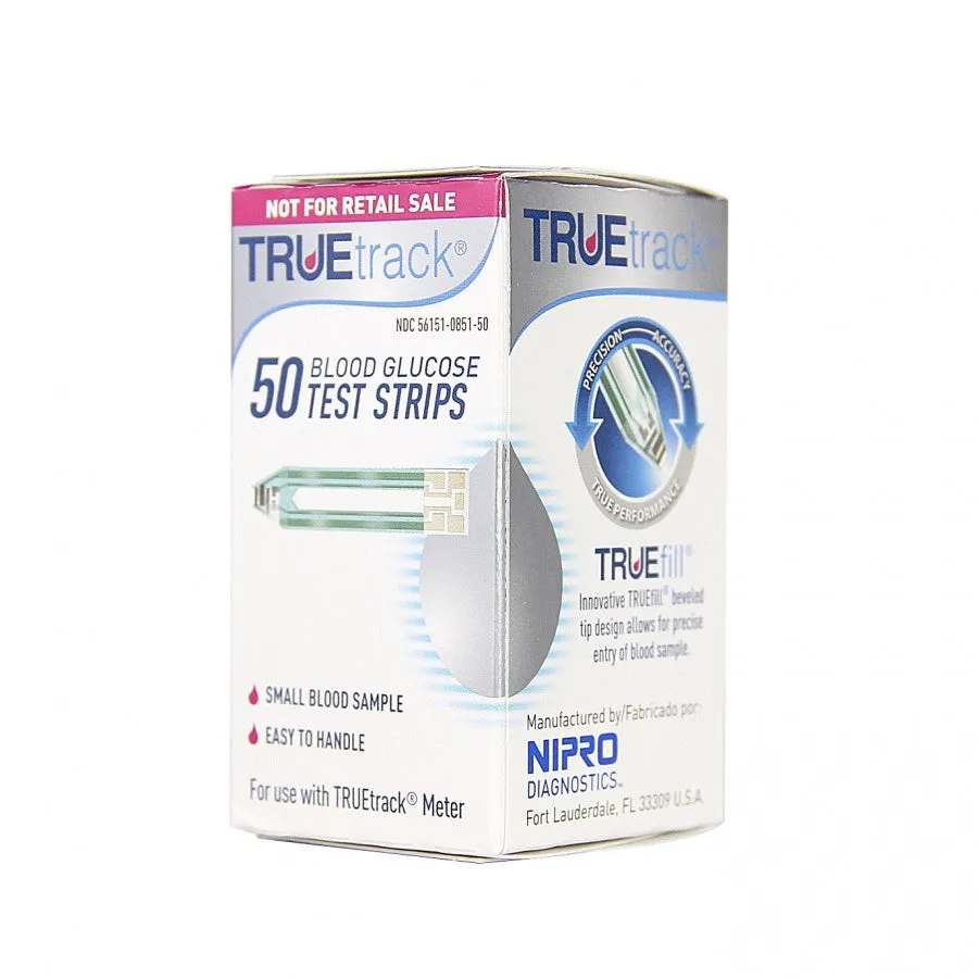 TRUEtrack Test Strips, Box of 50