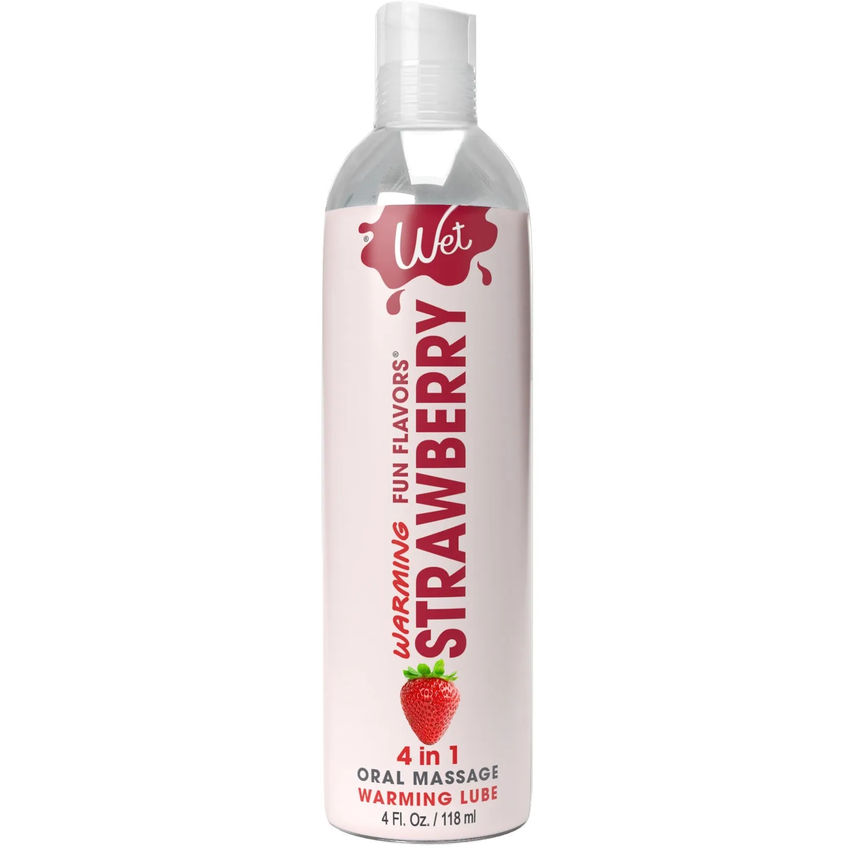 Warming Delights - Strawberry - Flavored Lube 4 Oz