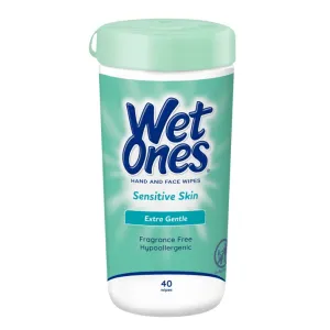 Wet Ones, SENSITIVE SKIN, Assorted Sizes