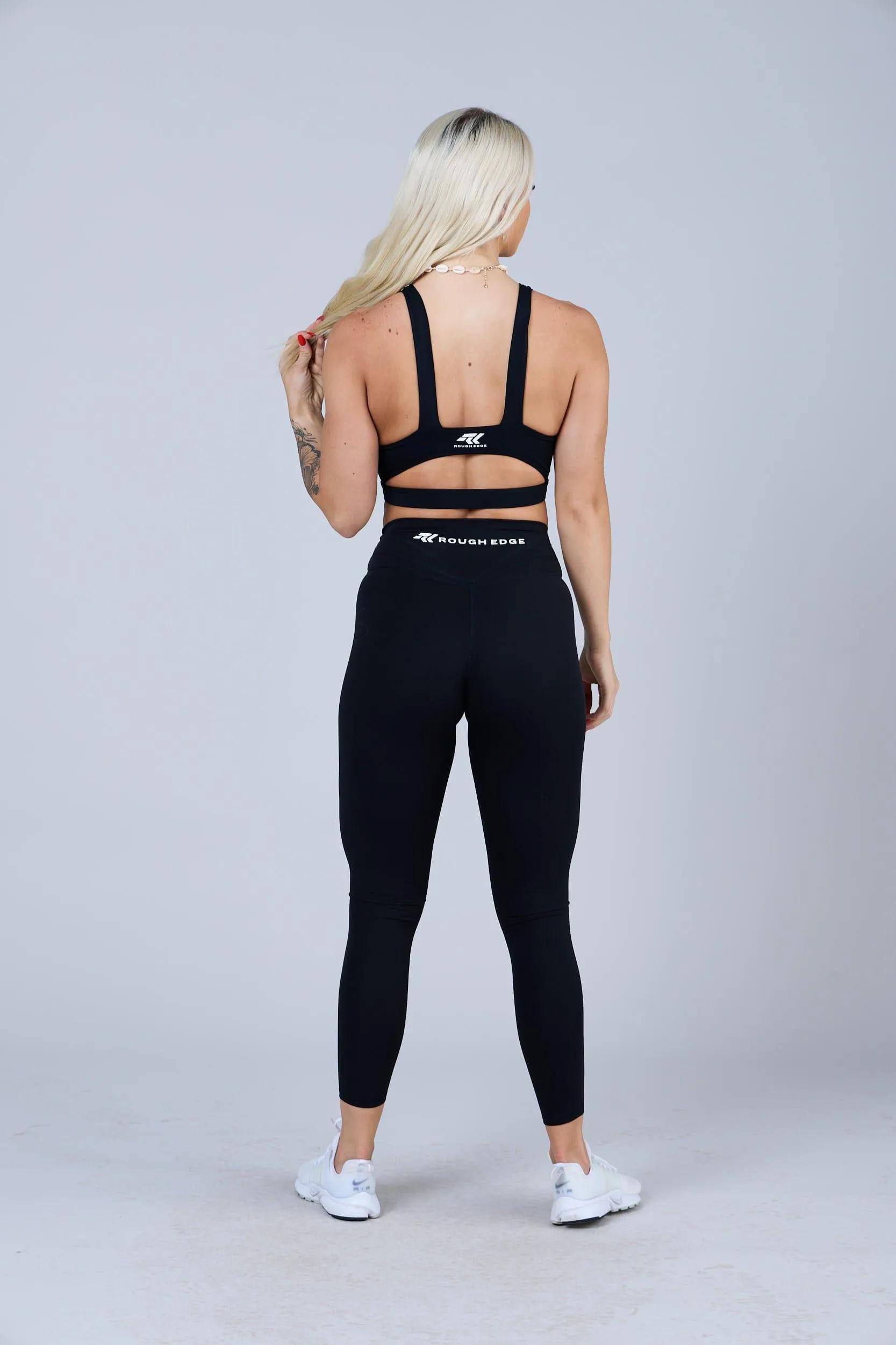 Womens MeanGRL© Sports Leggings Dark Angel